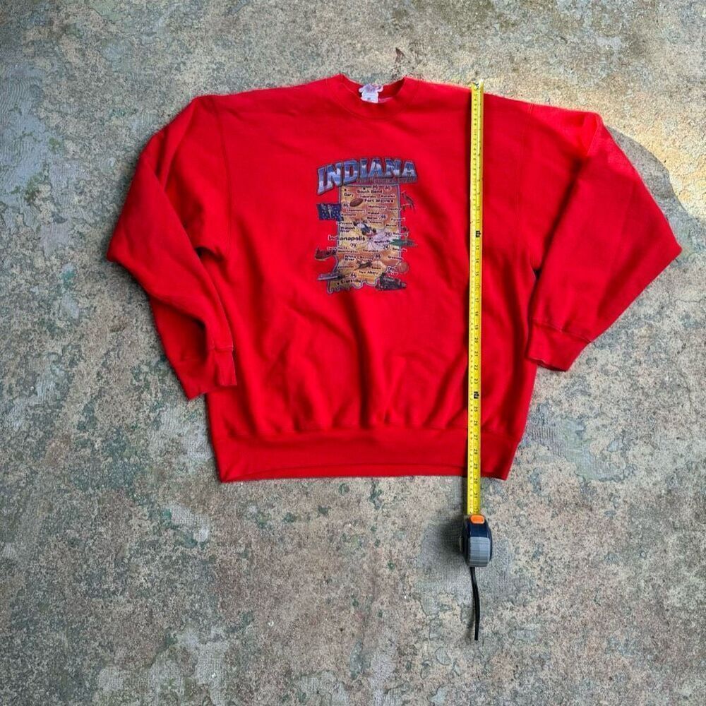 90’s Indiana The Hoosiers State Vintage Crewneck